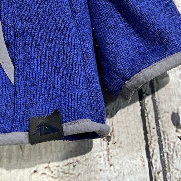 Women's Blue L.L. Bean Snap T Pullover Better Sweater Fleece Jacket - Picture 6 of 8